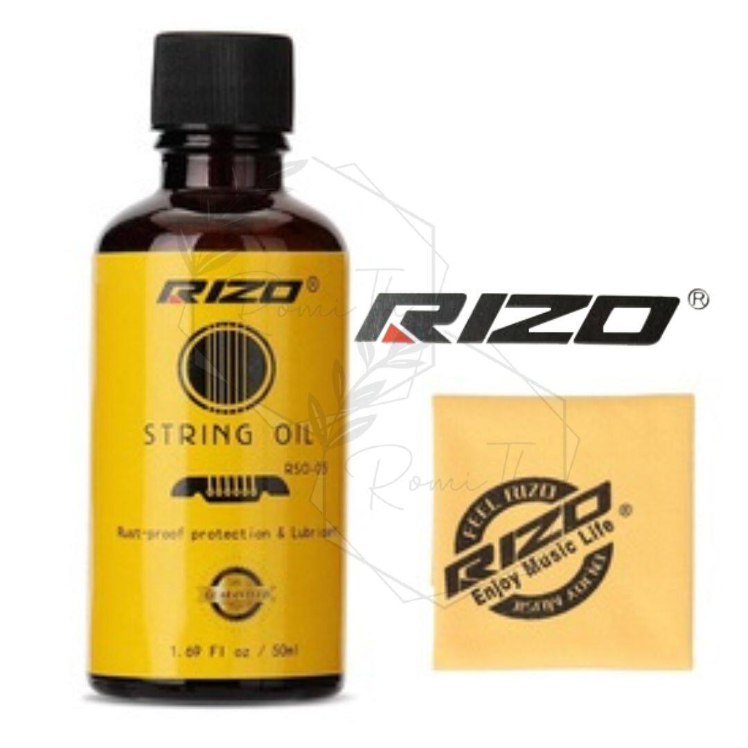 น้ำยาเช็ดสายกีตาร์ RIZO UNDAMUSIC รุ่น String น้ำมันเคลือบกันสนิม