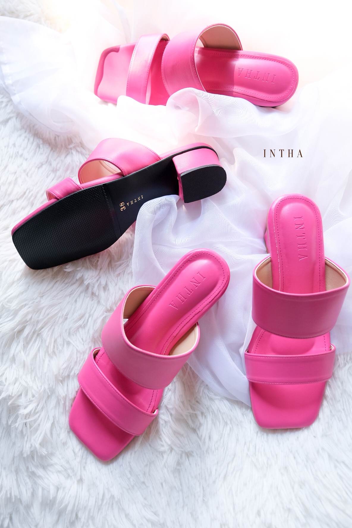 INTHA Brand Special fluffy INT001 #Pink ราคา 890 บาท*ส่งฟรี