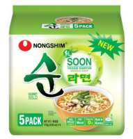 [ exp. 21/1/2027 ] Nongshim Soon Veggie Ramyun นงชิม ซุน เวจจี รามยอน