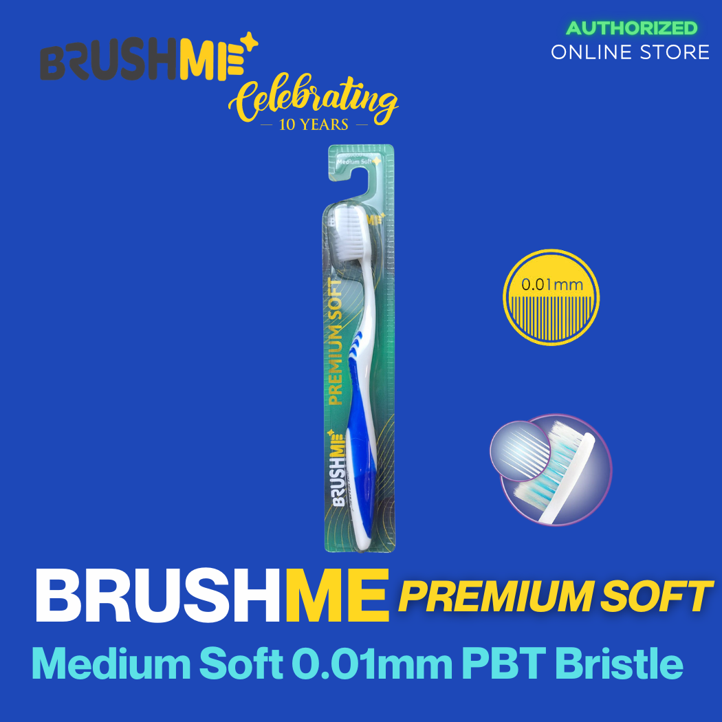 แปรงสีฟันบลัชมี รุ่น Premium Soft ขนแปรงนุ่ม (แปรงสีฟัน,แปรงสีฟันขนนุ่ม,Brushme,Toothbrush)