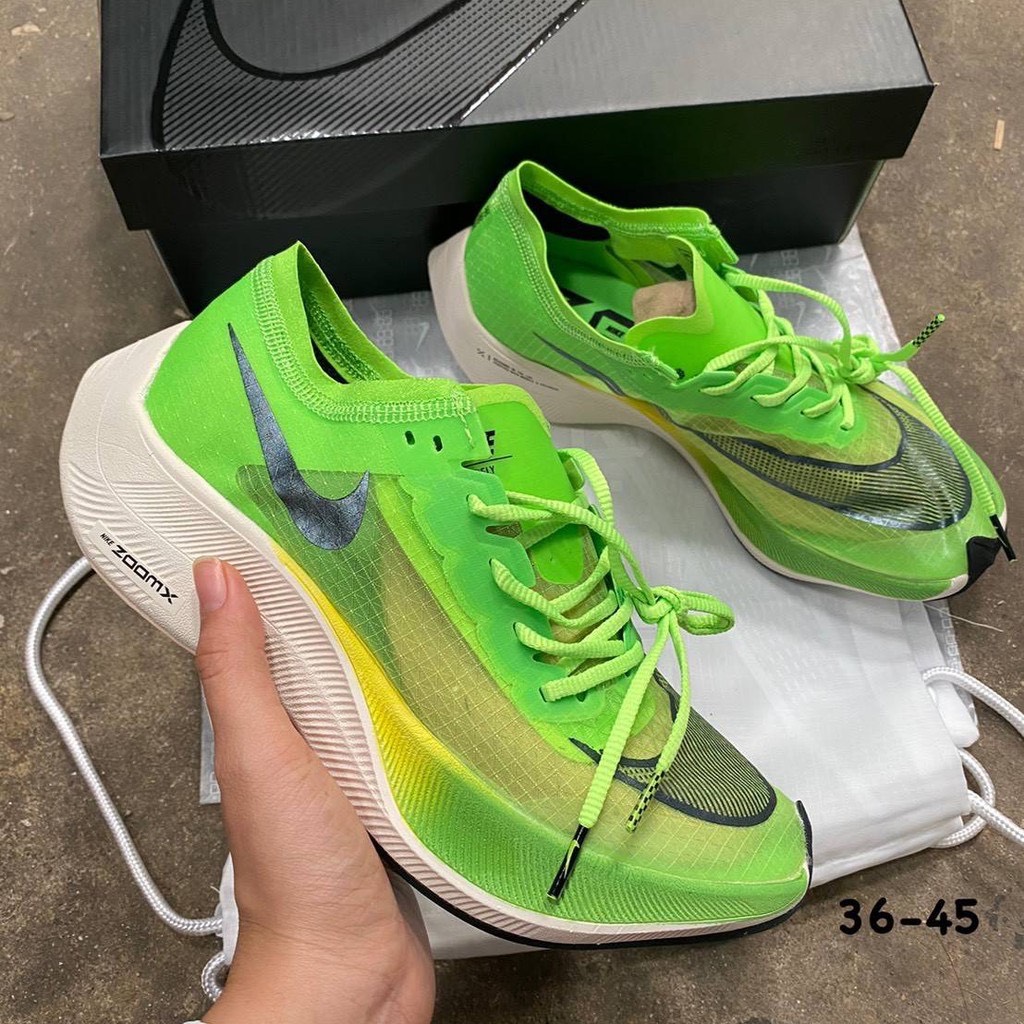 ?SALE 40% รองเท้าวิ่งNlke ZoomX Vaporfly NEXT% sz: 36-45 [กล่องดำ+ ถุงผ้า+มีใบ certificate] รองเท้าวิ่ง รองเท้าออกกำลังกาย รองเท้าวิ่งมาราธอน