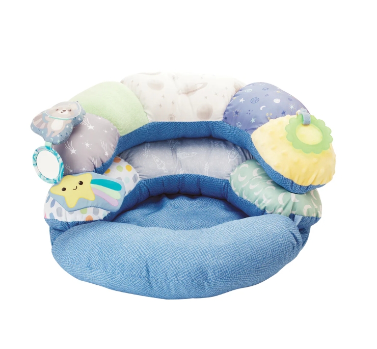 Infantino : 2-in-1 Tummy Time & Seated Support - Spiral Pillow for Learning to Sit, Neck Training ราคา 1,990 บาท*ส่งฟรี