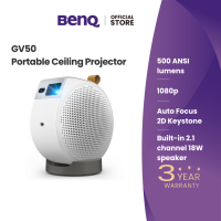 BenQ GV50 1080p 500lm Laser Portable Projector with Google TV (โปรเจคเตอร์พกพา โปรเจคเตอร์ wifi)