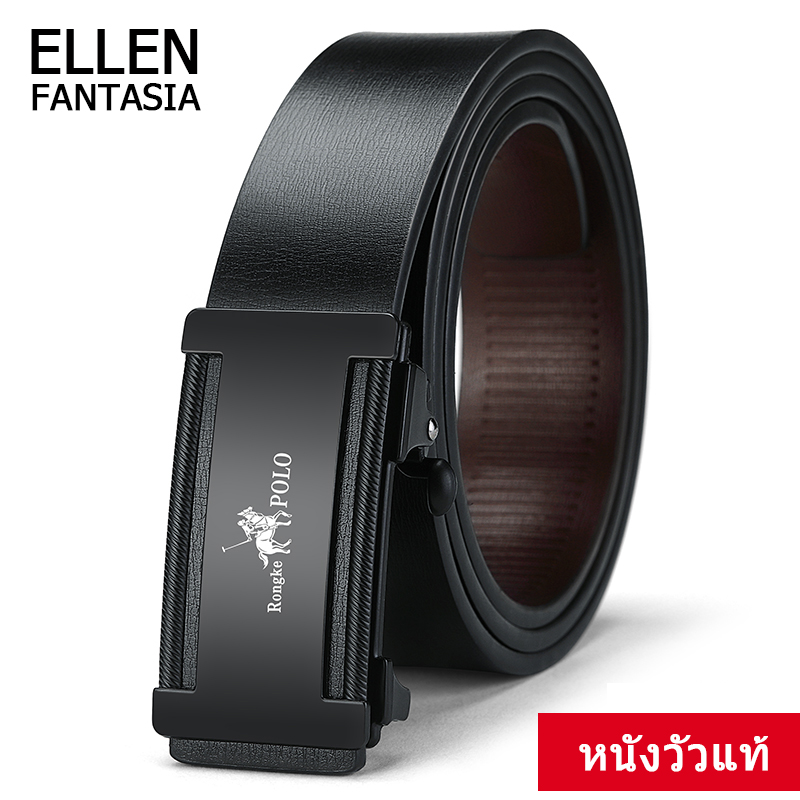 ELLEN Fantasia เข็มขัดแฟชั่น หัวเข็มขัดอัตโนมัติ เข็มขัดผู้ชายอ้วน เข็มขัดผู้ชายหนังแท้ เข็มขัดผู้ชาย เข็มขัดผู้ชายแฟชั่น เข็มขัดหนังวัวแท