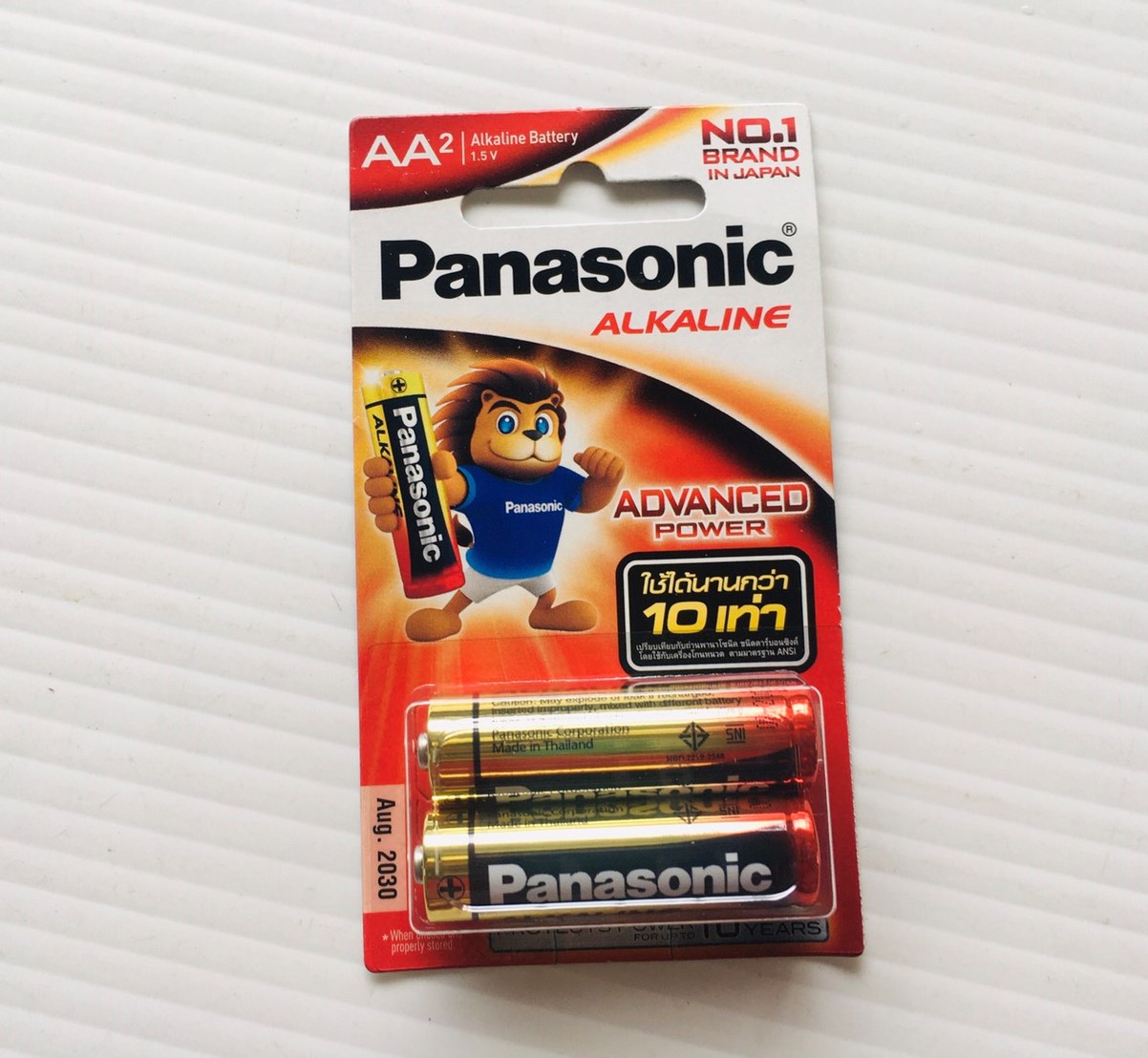ถ่านอัลคาไลน์  Panasonic AA(2A)