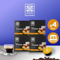 Duchess กาแฟแคปซูล 48 แคปซูล (4 กล่อง) สำหรับเครื่อง Dolce Gusto – 5 รสชาติ