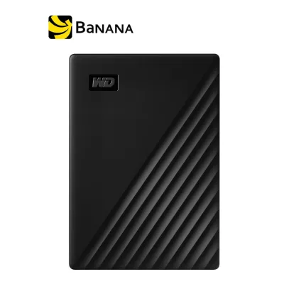 [ฮาร์ดดิสก์พกพา] WD HDD EXT 1TB MY PASSPORT 2019 USB 3.0 BLACK by Banana IT