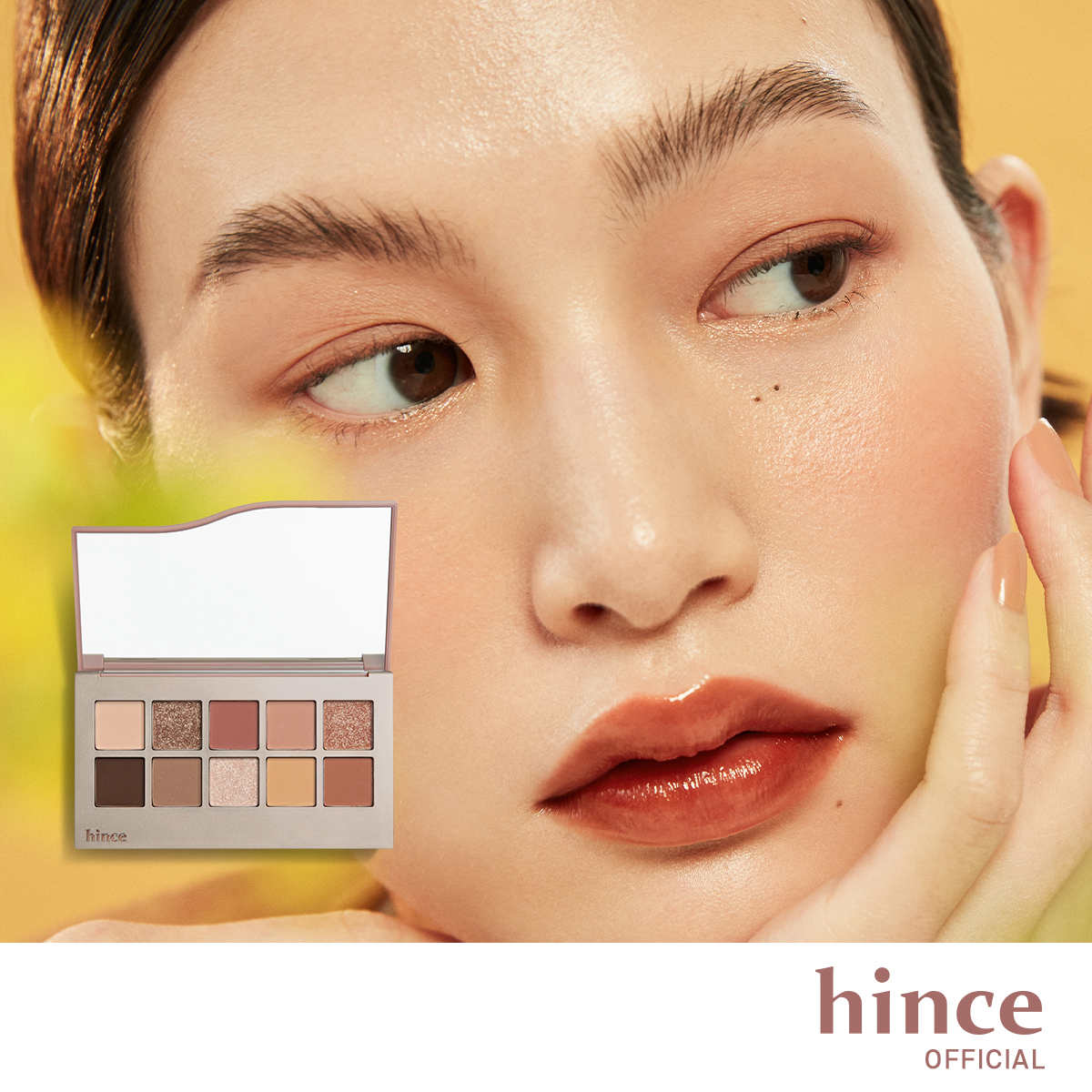บลัชออน พาเลทอายแชโดว์แต่งหน้า New Depth Eyeshadow Palette (6 Colors) | hince Official Store L Eyeshadow Palette ราคา 1,164 บาท*ส่งฟรี