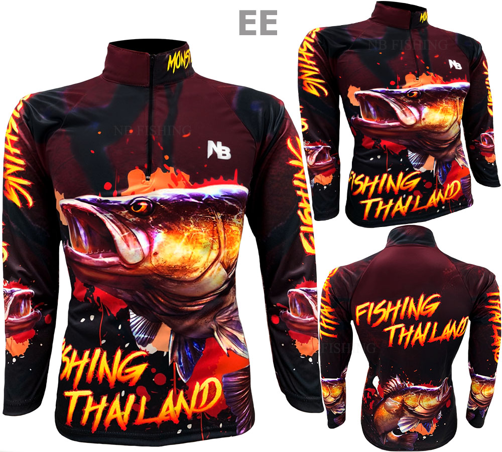 เสื้อตกปลา,ปั่นจักรยาน Fishing Thailand ป้องกันแสง UV