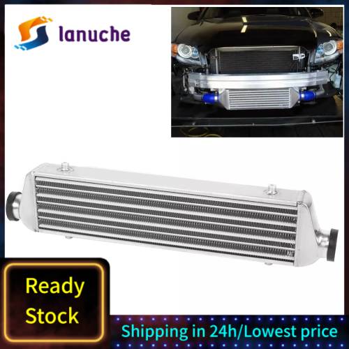 lanuche【hot】เครื่องยนต์รถยนต์อลูมิเนียมTurbo Intercoolerประสิทธิภาพสูง 550X140X65Mm Universalสำหรับรถยนต์