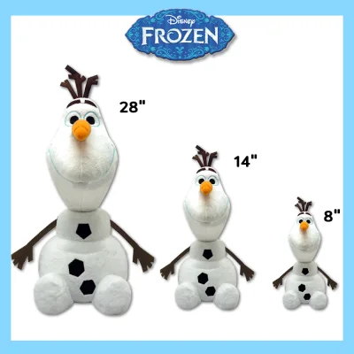 ตุ๊กตา OLAF ตุ๊กตาโอลาฟ FROZEN ราชินีน้ำแข็ง ขนาด 8 นิ้ว / 14 นิ้ว / 28 นิ้ว (สินค้าลิขสิทธิ์แท้ จากโรงงานผู้ผลิต)