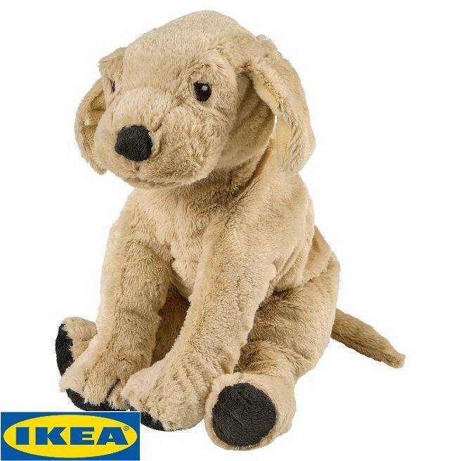IKEA ตุ๊กตาหมา โกลเด้น ตุ๊กตาสุนัข นิ่ม น่ารักมาก ขนาด 40 ซม.