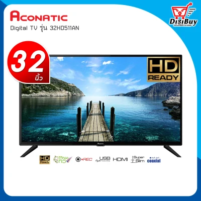 Aconatic LED Digital TV 32 นิ้ว รุ่น 32HD511AN