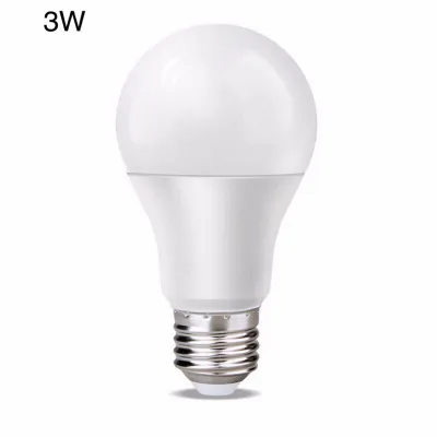 หลอดไฟ LEDแสงขาว ทรงกลมขั้วE27 หลอดไฟประหยัดพลังงาน หลอดไฟ หลอดไฟขั้ว-E27 AC 220V~50Hz 18W 15W 12W 9W 7W 5W 3W สำหรับโคมไฟภายในบ้าน (1)