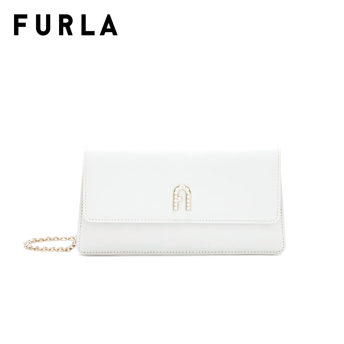 FURLA MINI CROSSBODY CLUTCH FURLA DIAMANTE WE00568 MARSHMALLOW ราคา 8,750 บาท*ส่งฟรี