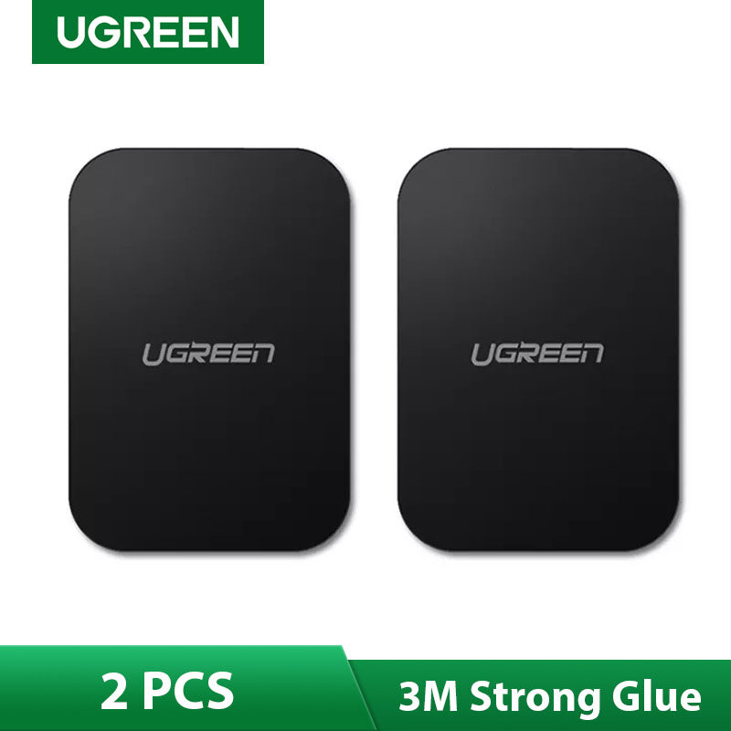 Ugreen 2pack Universal Magnetic Iron Sheets For Car Phone Holder Matal Plate Use for magnet Air Vent Mount Holder Mobile Phone Stand