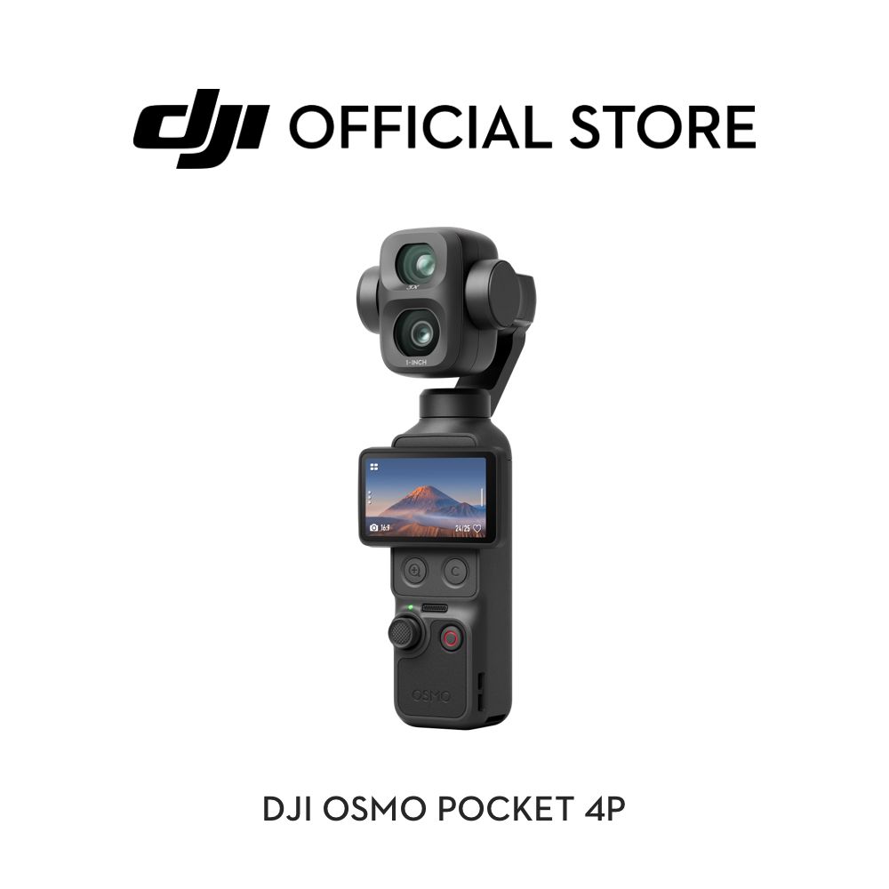 [New Product] Dji Osmo Pocket 4P - | 4K/240Fps | Still and Video Cameras | 3-Axis Vibration Dampener | Built-In Memory 103Gb ราคา 19,990 บาท*ส่งฟรี