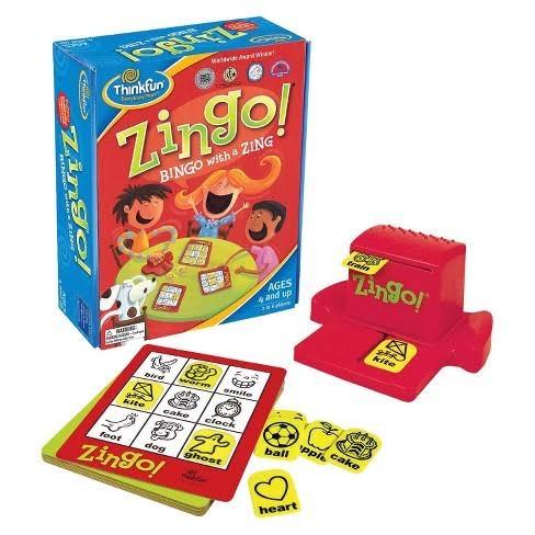 T.P. TOYS ZINGO Bingo with a Zing เกมส์ Bingo รูปแบบใหม่ พร้อมสนุก !! และเรียนรู้ ฝึกการสังเกตุและการแก้ปัญหา : ชุดเรียนรู้คำศัพท์