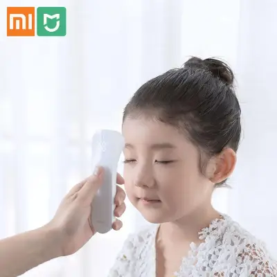 Xiaomi Mijia iHealth เครื่องวัดอุณหภูมิ LED ที่ถูกต้องดิจิตอลไข้อินฟราเรดคลินิกไม่ติดต่อเครื่องวัดอุณหภูมิสำหรับเด็กทารกผู้ใหญ่