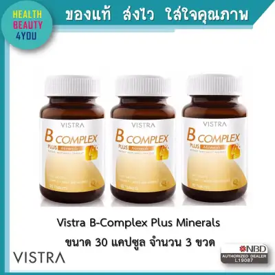 Vitra B Complex Plus Mineral 30 Tablets