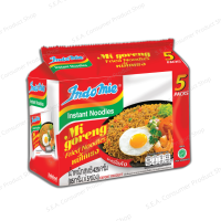 [แพ็ค 5 ห่อ] Indomie อินโดหมี่ หมี่โกเรง MiGoreng (บะหมี่กึ่งสำเร็จรูปแบบแห้ง)