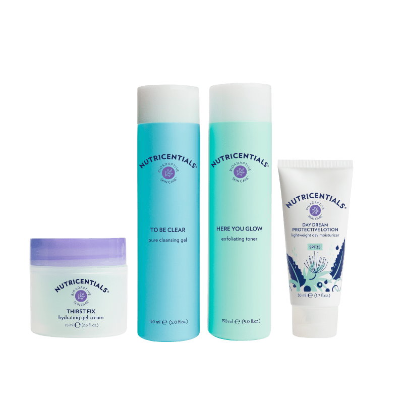 นูทริเซนเชี่ยล ใหม่ (สำหรับผิวผสมถึงผิวมัน) | New Nutricentials Set Combination to Oily Skin ราคา 4,750 บาท*ส่งฟรี