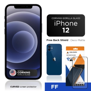 ภาพหน้าปกสินค้า[official ประกัน 1ปี] ABLEMEN ฟิล์มกระจกเต็มจอ Corning Gorilla Glass iPhone 12 mini/ iPhone 12/12 pro / iPhone 12 Pro Max ซึ่งคุณอาจชอบสินค้านี้