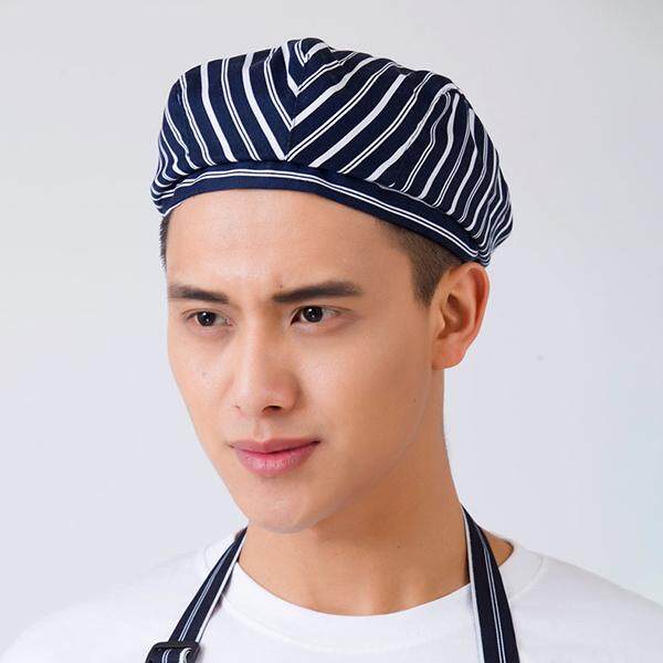 หมวกพนักงานเสริฟ ทรง Flatcap หมวกคลุมผม มีหลายสี # 1356