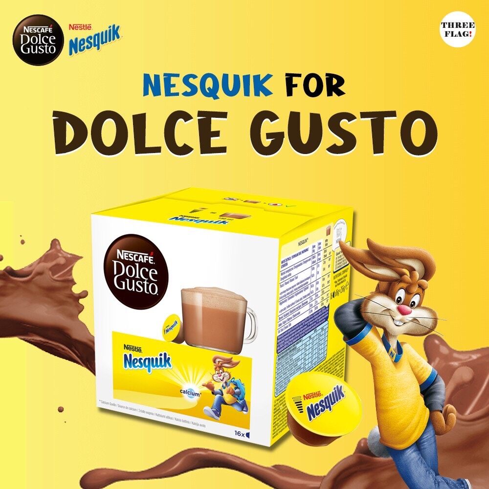 Nestle Nesquik Nescafe Dolce Gusto 16 แคปซูล 1 กล่อง