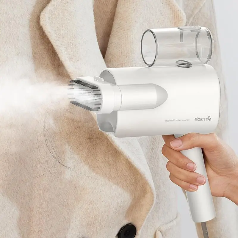 โปรโมชั่น Deerma Foldable Handheld Garment Steamer Iron เตารีดผ้าไอน้ำ ขนาดพกพา ขนาดพกพา (แถมกล่องจัดเก็บ) เครื่องรีดไอน้ำ เครื่องรีดผ้าไอน้ำ สเปรย์ ที่รีดผ้าไอน้ำ