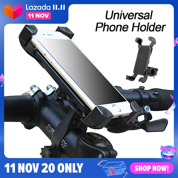 แท่นยึดโทรศัพท์กับจักรยาน มอไชร์ ที่จับโทรศัพท์มอไซ ที่จับมือถือ ที่ยึดโทรศัพท์ สำหรับ หน้าจอ3.5นิ้ว - 7นิ้ว Universal Bike/Motorcycle Phone Holder SP-10