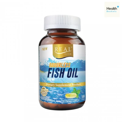 Real Elixir Odourless Fish Oil 100 cap