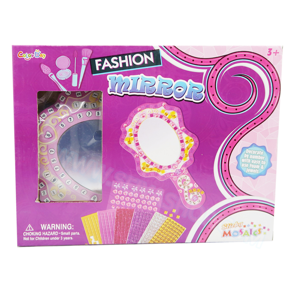 DI033-ST50 ของเล่นศิลปะ กิจกรรมยามว่าง เสริมสร้าง จิตนาการ Sticky Foam Art Mirror และ PHOTO FRAME