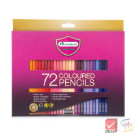 Master Art มาสเตอร์อาร์ต สีไม้ ดินสอสี แท่งยาว 12สี 24สี 36สี 48สี 60สี 72สี