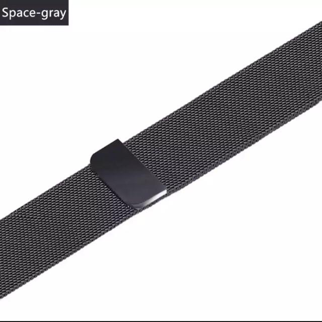 พร้อมส่งจากไทย สีเยอะมาก สาย Apple Watch Milanese Loop Band (ตัวล๊อคแม่เหล็ก)ใส่ได้ทั้ง 6 series มีขนาด 38/40 & 42/44mm