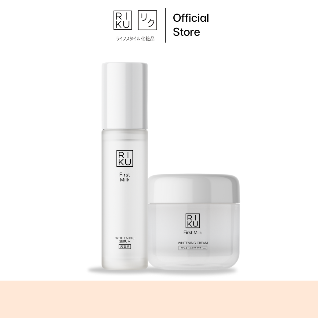 Riku Serum + Korean Milk Cream Set ราคา 999 บาท*ส่งฟรี