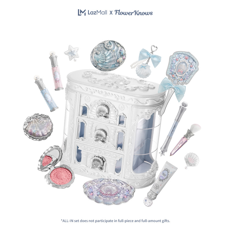 Flower Knows Shell's Jewel Collection All-In Makeup Gift Set ราคา 23,000 บาท*ส่งฟรี