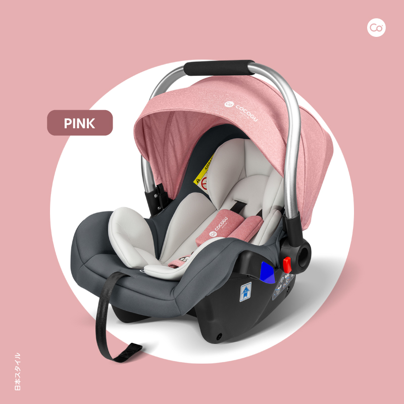 COCOGU Car Seat คาร์ซีทเด็กแบบตะกร้า เบาะนิรภัยเด็กแรกเกิด พกพาสะดวก รุ่น 3CPT