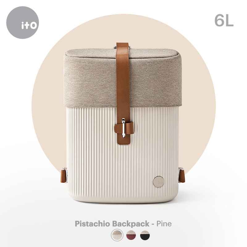 ITO Pistachio Backpack กระเป๋าเป้ อเนกประสงค์ ความจุ 6 L สามารถพกพาโน้ตบุ้คได้ กระเป๋าเป้หลัง กระเป๋าสะพายหลัง กระเป๋าเป้เท่ๆ กระเป๋าใส่ notebook เป้ ใส่ notebook กระเป๋าแฟชั่น กระเป๋าอเนกประสงค์ laptop backpack กระเป๋าผู้ชาย) ราคา 7,690 บาท*ส่งฟรี