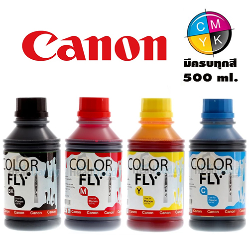 🔥[Wholesale price]🔥500 ml Canon refill ink. Real Color Fly💯% Refill all Canon models ราคา 199 บาท*ส่งฟรี