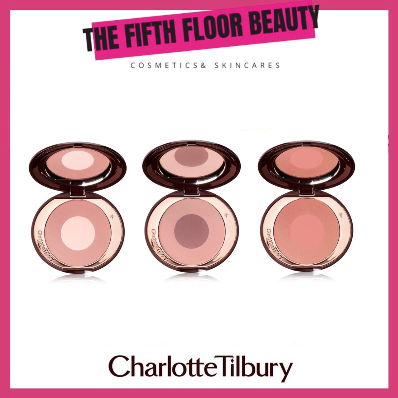 *พร้อมส่ง* แท้100% Charlotte Tillbury Cheek to Chic