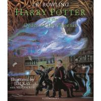 Chulabook|c321|หนังสือ|97815408845684 หนังสือ HARRY POTTER AND THE ORDER OF THE PHOENIX (ILLUSTRATED BY JIM KAY WITH NEIL PACKER) (HC)