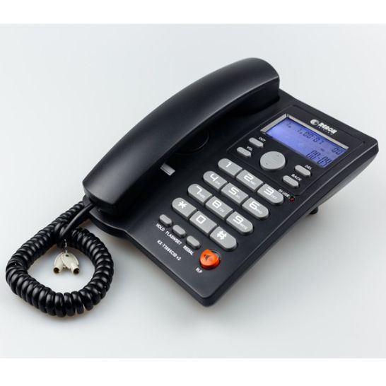 REACH โทรศัพท์บ้าน รุ่นKX-T3095 ชนิด ตั้งโต๊ะ หรือแขวน ผนัง สีนค้า รับประกัน 1ปี เหมาะสำหรับใช้งานในสำนักงาน ราคา 959 บาท*ส่งฟรี