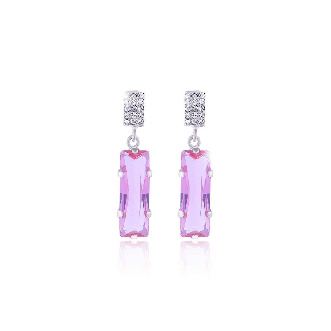 E0919-223G ต่างหูแฟชั่น 12VICTORYเครื่องประดับผู้หญิง ประดับคริสตัลนำเข้าจากประเทศออสเตรีย ราคา 2,750 บาท*ส่งฟรี