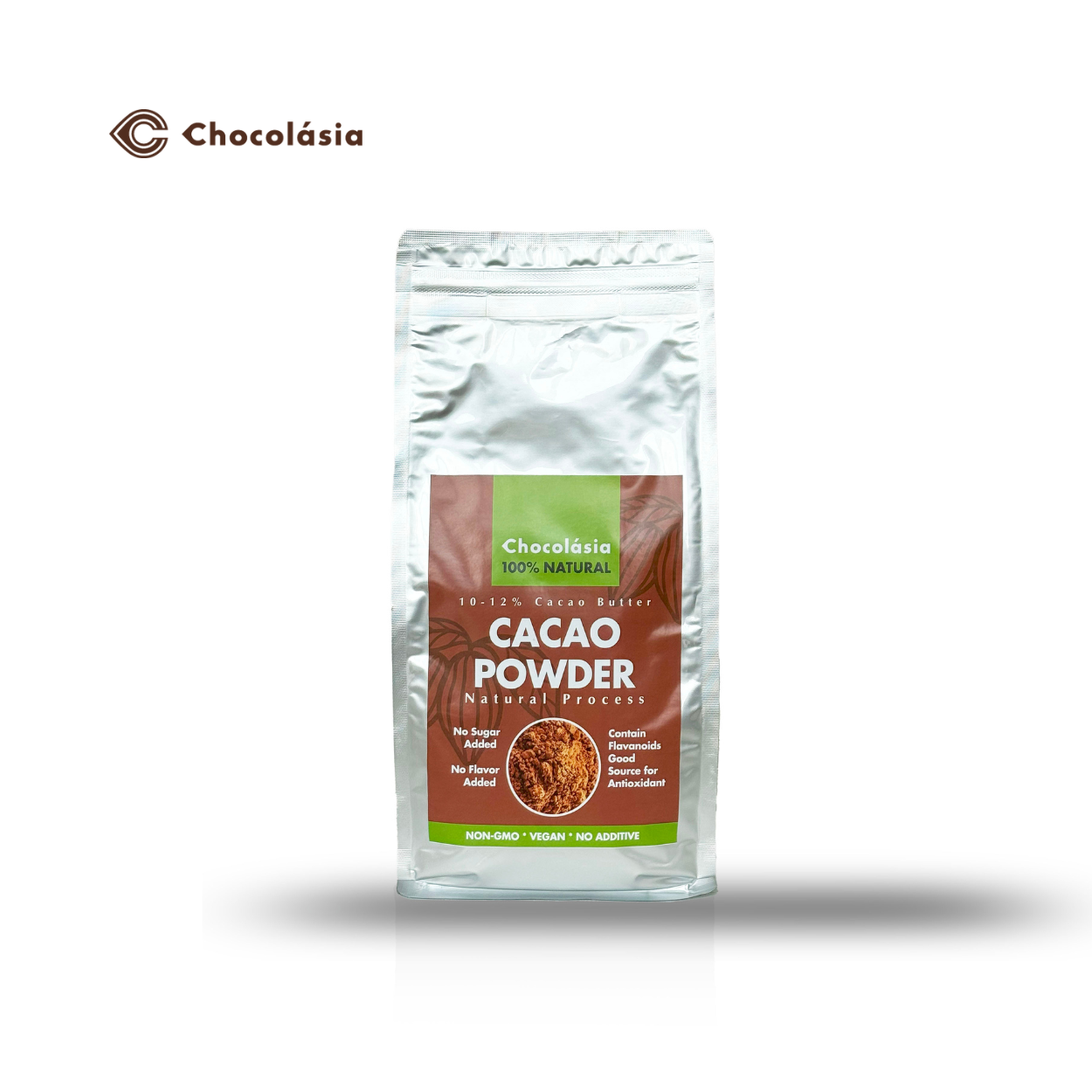 (สินค้าใหม่พร้อมส่ง) CACAO Powder (NATURAL) หรือผงคาเคาแท้ 100% กระบวนการสกัดเย็น ราคา 116 บาท*ส่งฟรี