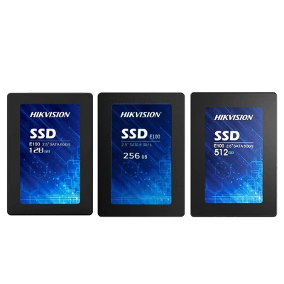 SSD HIKVISION E100 128GB 256GB 512GB 3D TLC SATA III 6 Gb/s 550MB/s รับประกัน 3 ปี
