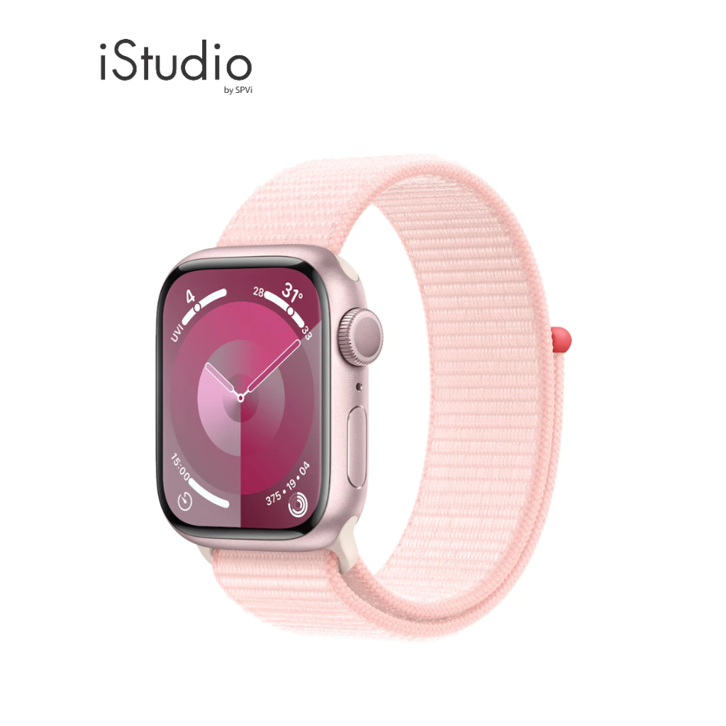 Apple Watch Series 9 GPS สาย Sport Loop I iStudio by SPVi ราคา 13,500 บาท*ส่งฟรี