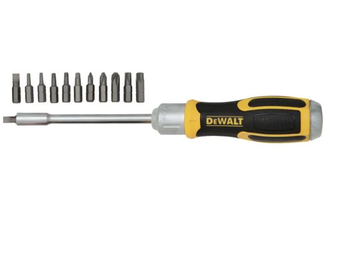 DEWALT ไขควงด้ามฟรี รุ่น DWHT69233-0 ชุดไขควงเปลี่ยนหัว ไขควง ดีวอล