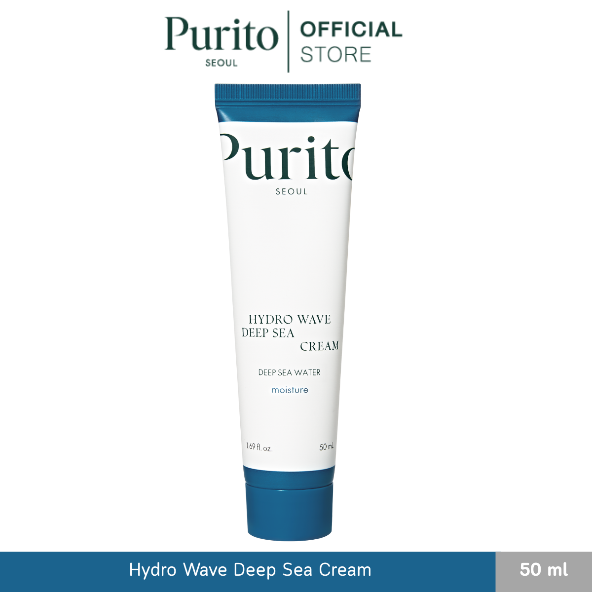 Purito Seoul "Hydro Wave Deep Sea Cream 50 Ml. Hydro Wave Deep Sea Cream. ราคา 850 บาท*ส่งฟรี