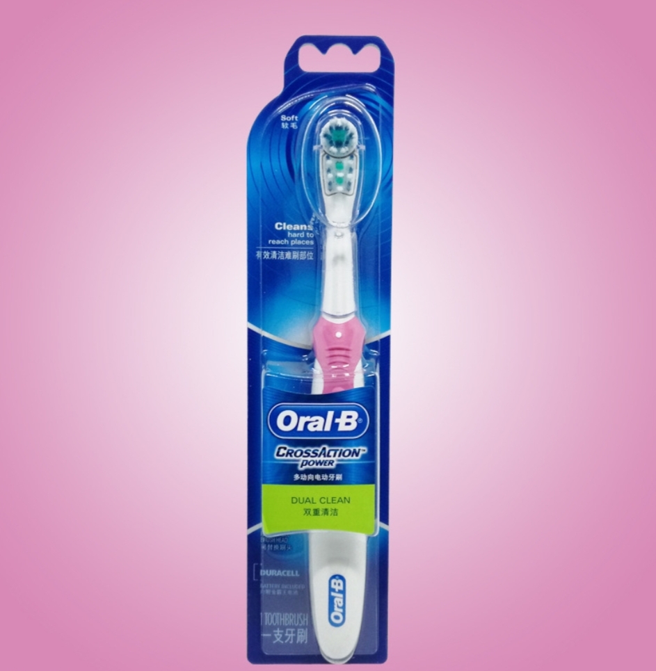 ?ของแท้ ถูกที่สุด? แปรงสีฟันไฟฟ้า Oral-B Cross action power Dual Clean